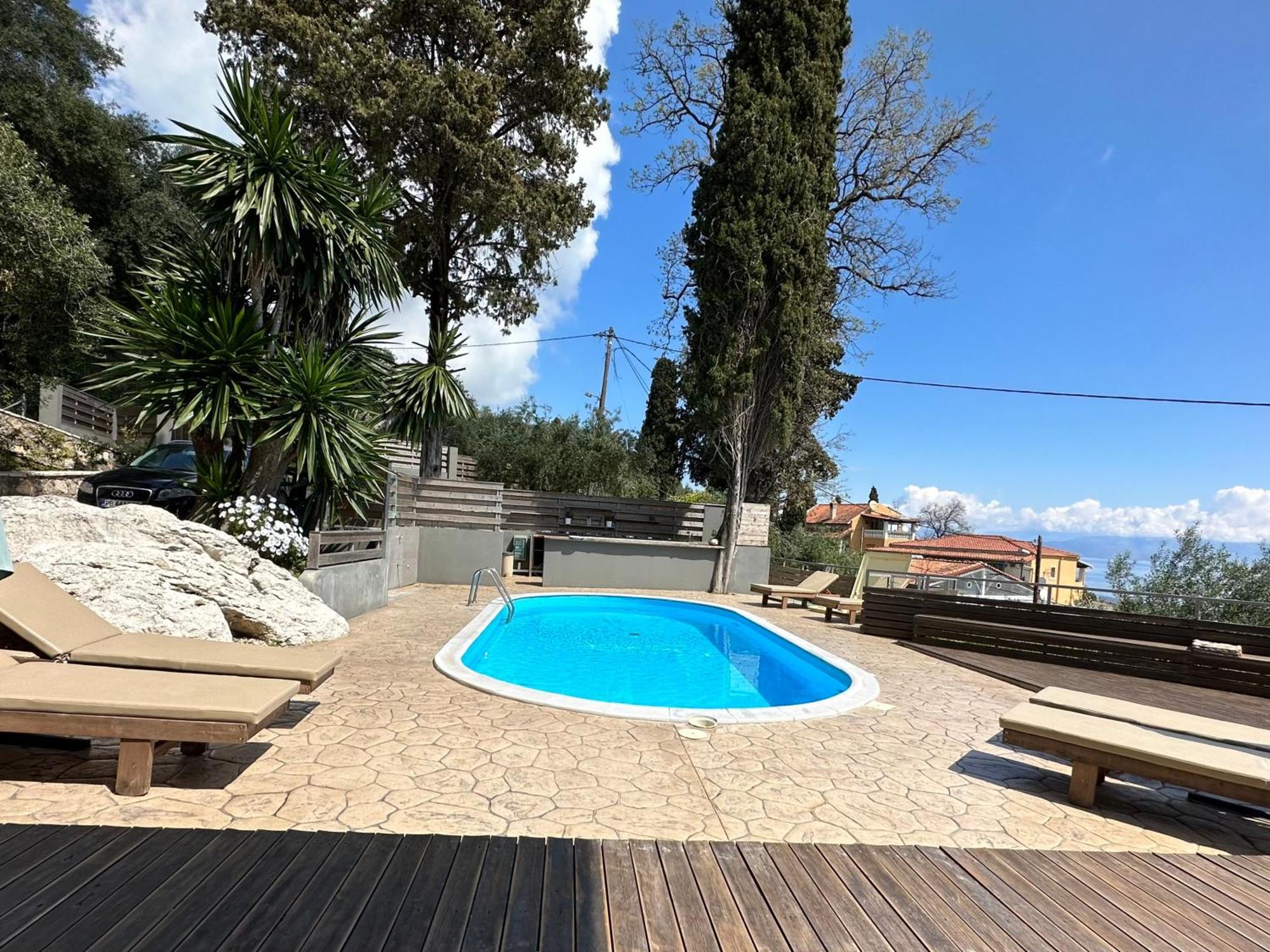Seven Keys Luxury Suites Achílleion Eksteriør billede